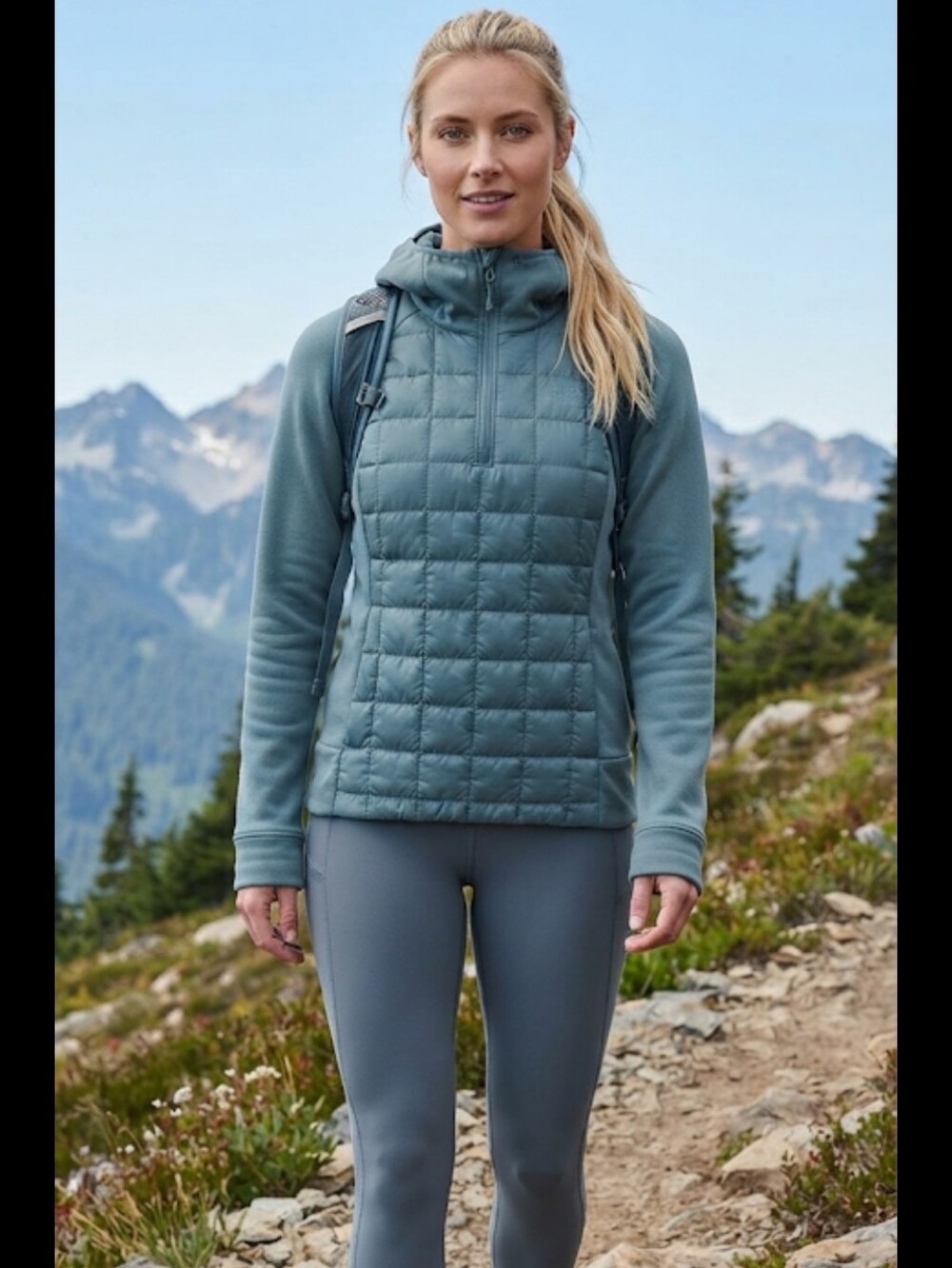 The North Face Blue ThermoBall Hybrid Eco Jacket NWT